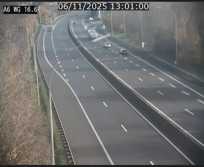 <h2>Traffic live webcam Luxembourg Aire de Capellen - A6 - BK 16.6 - direction Luxembourg/France/Allemagne</h2>