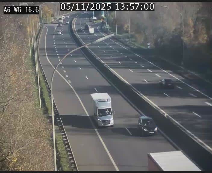<h2>Traffic live webcam Luxembourg Aire de Capellen - A6 - BK 16.6 - direction Luxembourg/France/Allemagne</h2>