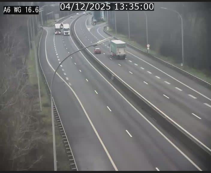 <h2>Traffic live webcam Luxembourg Aire de Capellen - A6 - BK 16.6 - direction Luxembourg/France/Allemagne</h2>