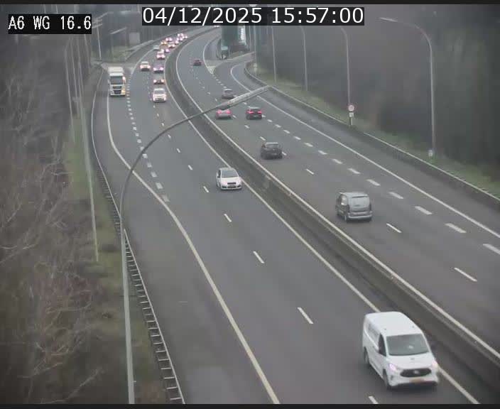 <h2>Traffic live webcam Luxembourg Aire de Capellen - A6 - BK 16.6 - direction Luxembourg/France/Allemagne</h2>