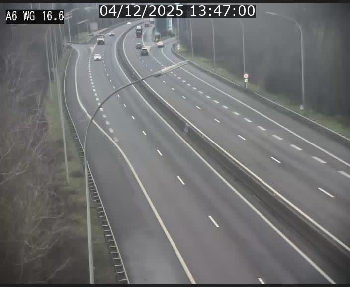 <h2>Traffic live webcam Luxembourg Aire de Capellen - A6 - BK 16.6 - direction Luxembourg/France/Allemagne</h2>
