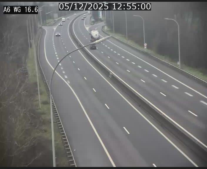 <h2>Traffic live webcam Luxembourg Aire de Capellen - A6 - BK 16.6 - direction Luxembourg/France/Allemagne</h2>