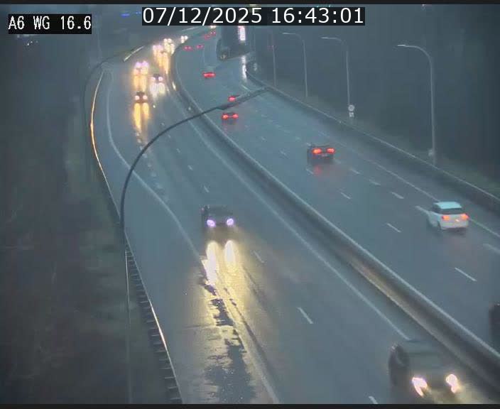 <h2>Traffic live webcam Luxembourg Aire de Capellen - A6 - BK 16.6 - direction Luxembourg/France/Allemagne</h2>