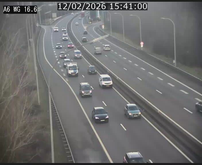 <h2>Traffic live webcam Luxembourg Aire de Capellen - A6 - BK 16.6 - direction Luxembourg/France/Allemagne</h2>