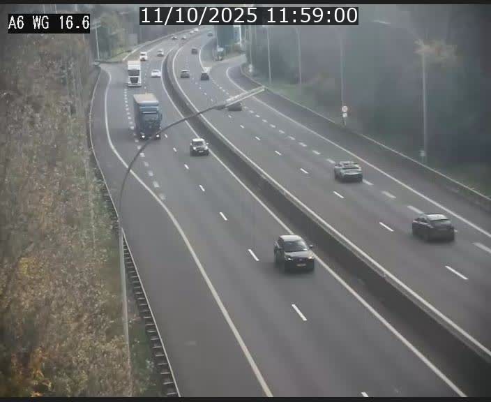 <h2>Traffic live webcam Luxembourg Aire de Capellen - A6 - BK 16.6 - direction Luxembourg/France/Allemagne</h2>