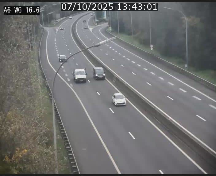 <h2>Traffic live webcam Luxembourg Aire de Capellen - A6 - BK 16.6 - direction Luxembourg/France/Allemagne</h2>