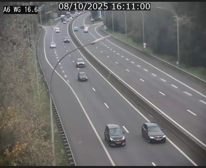 <h2>Traffic live webcam Luxembourg Aire de Capellen - A6 - BK 16.6 - direction Luxembourg/France/Allemagne</h2>
