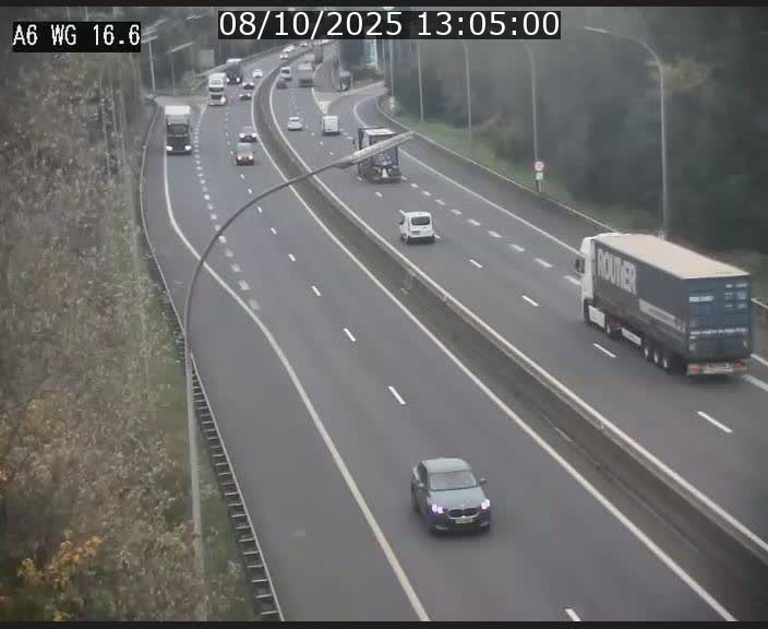 <h2>Traffic live webcam Luxembourg Aire de Capellen - A6 - BK 16.6 - direction Luxembourg/France/Allemagne</h2>