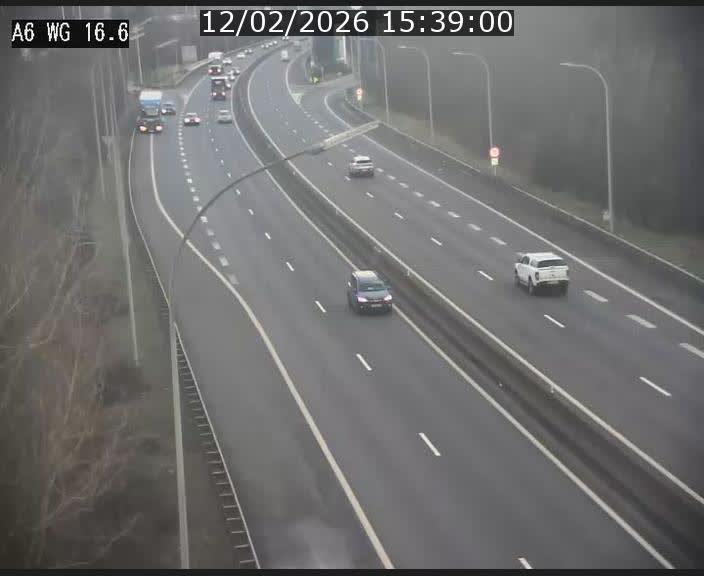 <h2>Traffic live webcam Luxembourg Aire de Capellen - A6 - BK 16.6 - direction Luxembourg/France/Allemagne</h2>