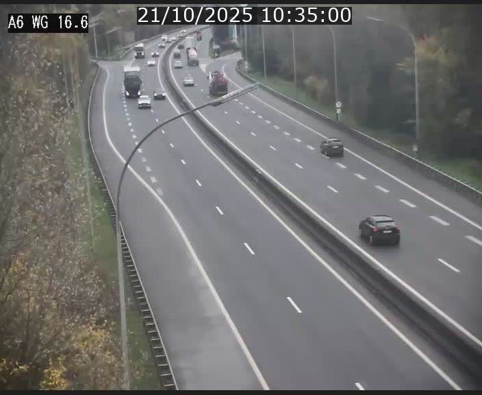 <h2>Traffic live webcam Luxembourg Aire de Capellen - A6 - BK 16.6 - direction Luxembourg/France/Allemagne</h2>