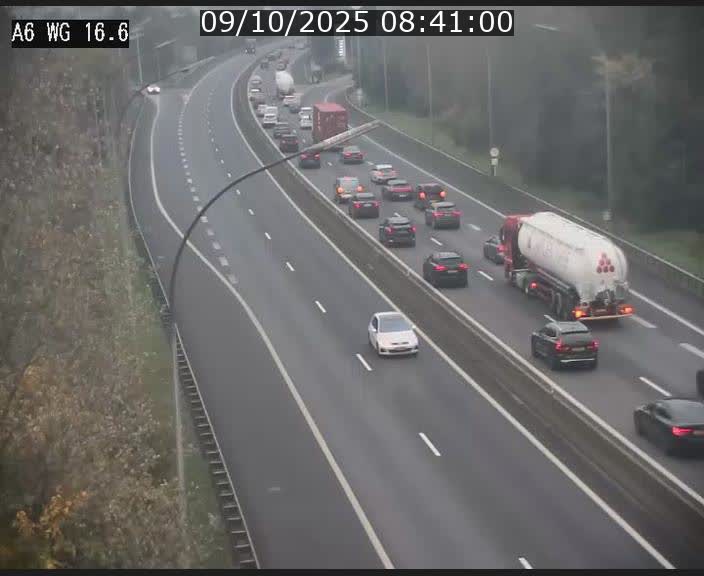 <h2>Traffic live webcam Luxembourg Aire de Capellen - A6 - BK 16.6 - direction Luxembourg/France/Allemagne</h2>