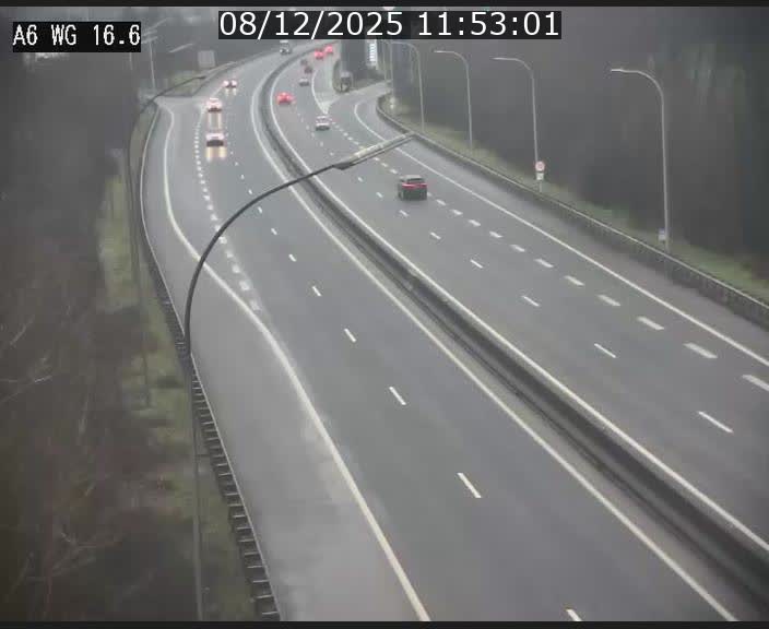 <h2>Traffic live webcam Luxembourg Aire de Capellen - A6 - BK 16.6 - direction Luxembourg/France/Allemagne</h2>