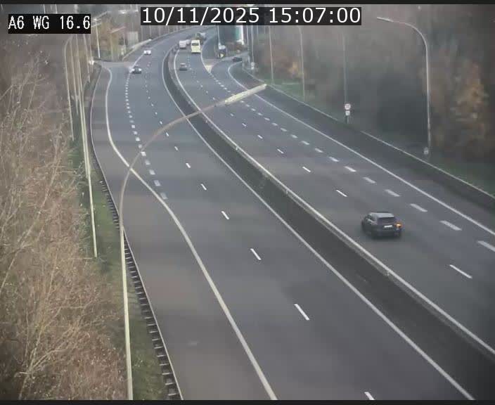 <h2>Traffic live webcam Luxembourg Aire de Capellen - A6 - BK 16.6 - direction Luxembourg/France/Allemagne</h2>