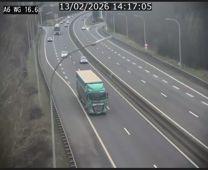 <h2>Traffic live webcam Luxembourg Aire de Capellen - A6 - BK 16.6 - direction Luxembourg/France/Allemagne</h2>