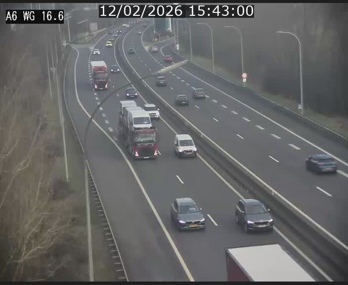 <h2>Traffic live webcam Luxembourg Aire de Capellen - A6 - BK 16.6 - direction Luxembourg/France/Allemagne</h2>