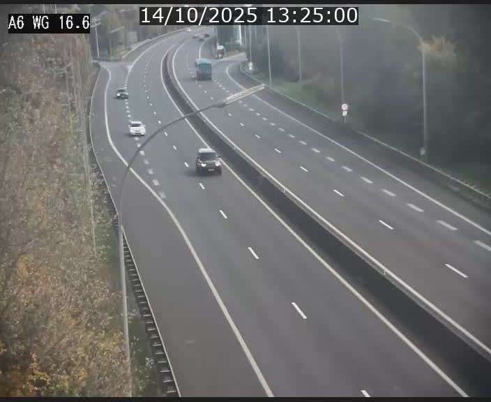 <h2>Traffic live webcam Luxembourg Aire de Capellen - A6 - BK 16.6 - direction Luxembourg/France/Allemagne</h2>