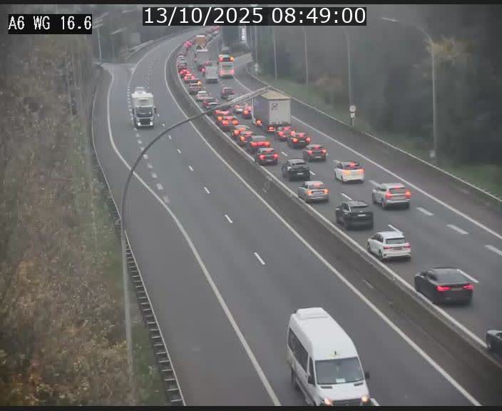 <h2>Traffic live webcam Luxembourg Aire de Capellen - A6 - BK 16.6 - direction Luxembourg/France/Allemagne</h2>