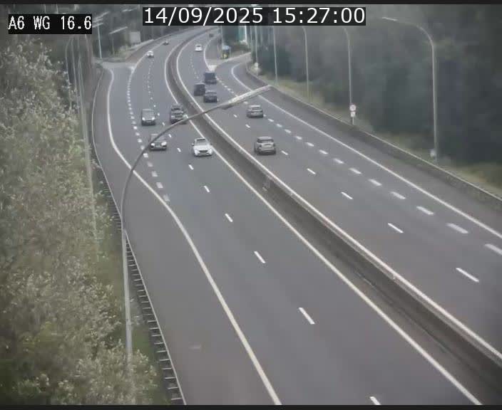 <h2>Traffic live webcam Luxembourg Aire de Capellen - A6 - BK 16.6 - direction Luxembourg/France/Allemagne</h2>