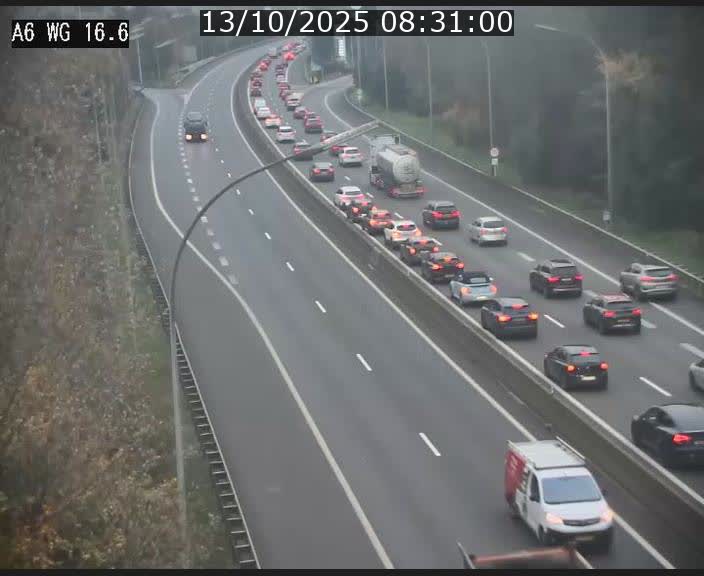 <h2>Traffic live webcam Luxembourg Aire de Capellen - A6 - BK 16.6 - direction Luxembourg/France/Allemagne</h2>