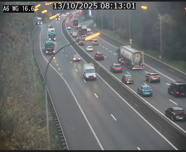 <h2>Traffic live webcam Luxembourg Aire de Capellen - A6 - BK 16.6 - direction Luxembourg/France/Allemagne</h2>