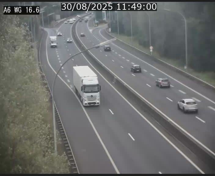 <h2>Traffic live webcam Luxembourg Aire de Capellen - A6 - BK 16.6 - direction Luxembourg/France/Allemagne</h2>