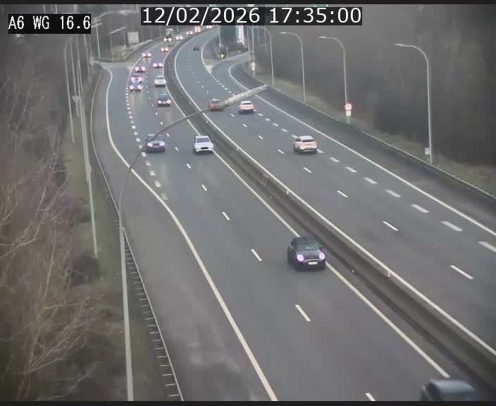 <h2>Traffic live webcam Luxembourg Aire de Capellen - A6 - BK 16.6 - direction Luxembourg/France/Allemagne</h2>