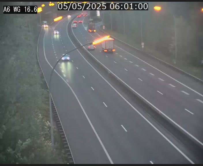 Traffic live webcam Luxembourg Aire de Capellen - A6 - BK 16.6 - direction Luxembourg/France/Allemagne