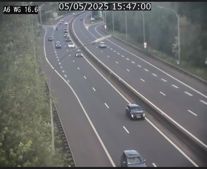 Traffic live webcam Luxembourg Aire de Capellen - A6 - BK 16.6 - direction Luxembourg/France/Allemagne