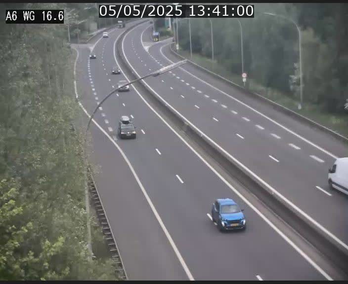 Traffic live webcam Luxembourg Aire de Capellen - A6 - BK 16.6 - direction Luxembourg/France/Allemagne