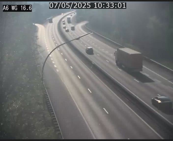 Traffic live webcam Luxembourg Aire de Capellen - A6 - BK 16.6 - direction Luxembourg/France/Allemagne