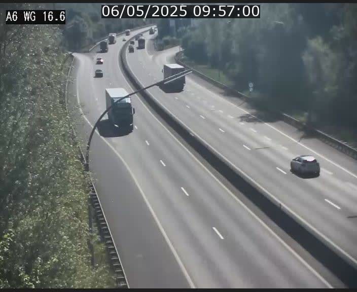 Traffic live webcam Luxembourg Aire de Capellen - A6 - BK 16.6 - direction Luxembourg/France/Allemagne