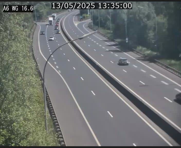 Traffic live webcam Luxembourg Aire de Capellen - A6 - BK 16.6 - direction Luxembourg/France/Allemagne