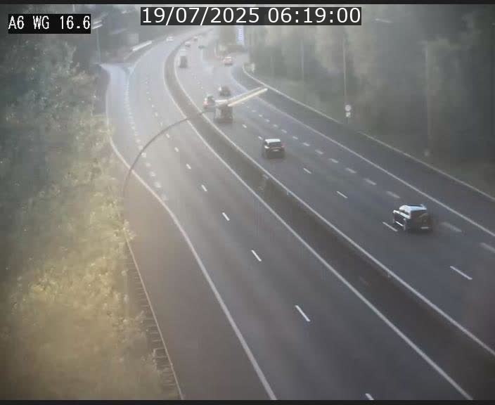Traffic live webcam Luxembourg Aire de Capellen - A6 - BK 16.6 - direction Luxembourg/France/Allemagne