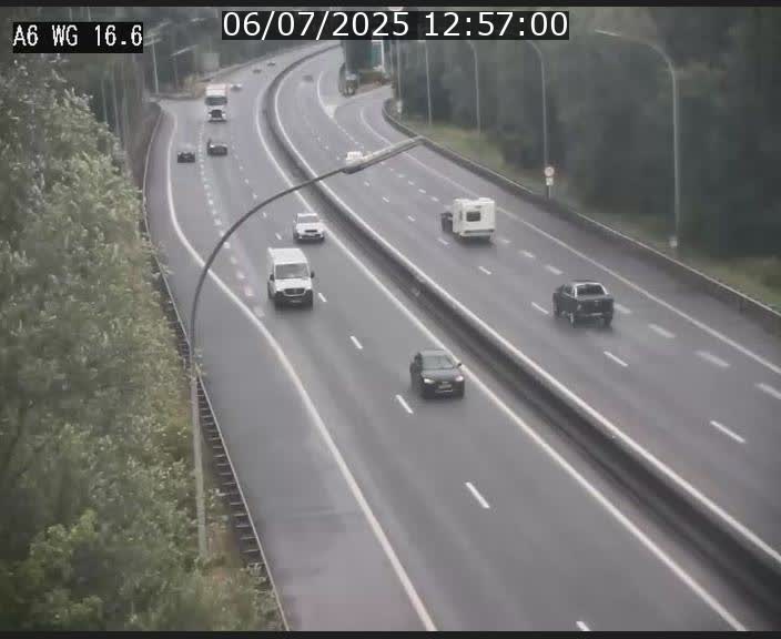 Traffic live webcam Luxembourg Aire de Capellen - A6 - BK 16.6 - direction Luxembourg/France/Allemagne