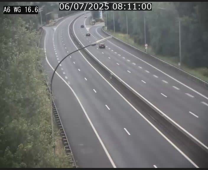 Traffic live webcam Luxembourg Aire de Capellen - A6 - BK 16.6 - direction Luxembourg/France/Allemagne