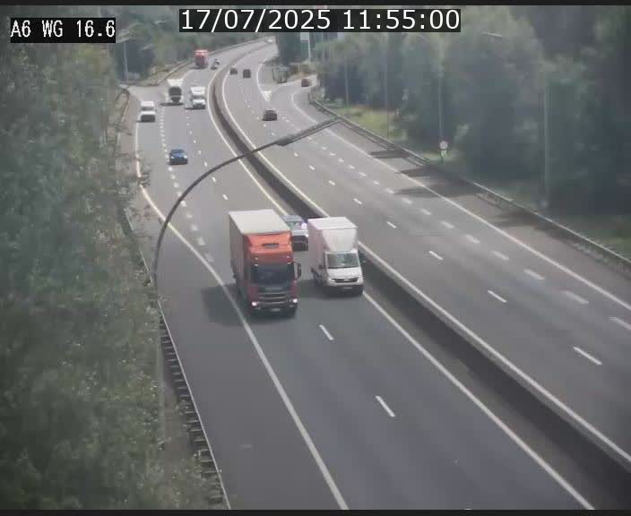Traffic live webcam Luxembourg Aire de Capellen - A6 - BK 16.6 - direction Luxembourg/France/Allemagne