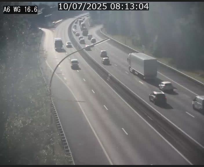 Traffic live webcam Luxembourg Aire de Capellen - A6 - BK 16.6 - direction Luxembourg/France/Allemagne