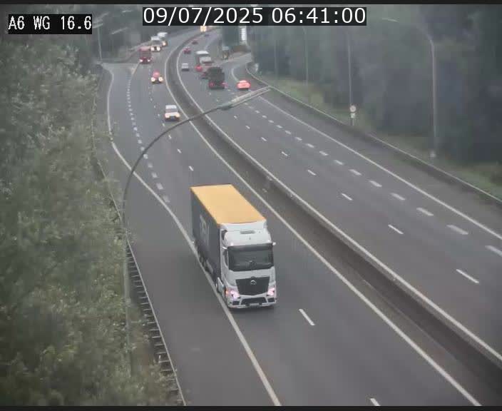 Traffic live webcam Luxembourg Aire de Capellen - A6 - BK 16.6 - direction Luxembourg/France/Allemagne