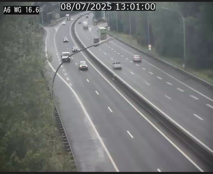 Traffic live webcam Luxembourg Aire de Capellen - A6 - BK 16.6 - direction Luxembourg/France/Allemagne