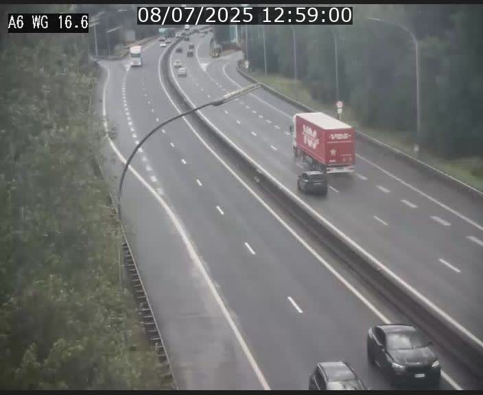 Traffic live webcam Luxembourg Aire de Capellen - A6 - BK 16.6 - direction Luxembourg/France/Allemagne