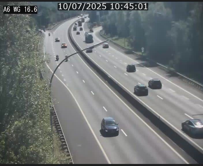 Traffic live webcam Luxembourg Aire de Capellen - A6 - BK 16.6 - direction Luxembourg/France/Allemagne