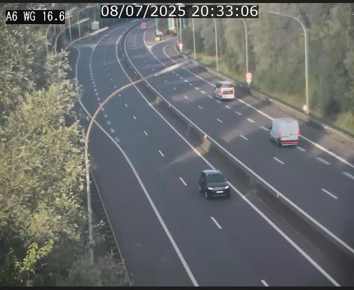 Traffic live webcam Luxembourg Aire de Capellen - A6 - BK 16.6 - direction Luxembourg/France/Allemagne