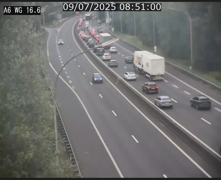 Traffic live webcam Luxembourg Aire de Capellen - A6 - BK 16.6 - direction Luxembourg/France/Allemagne