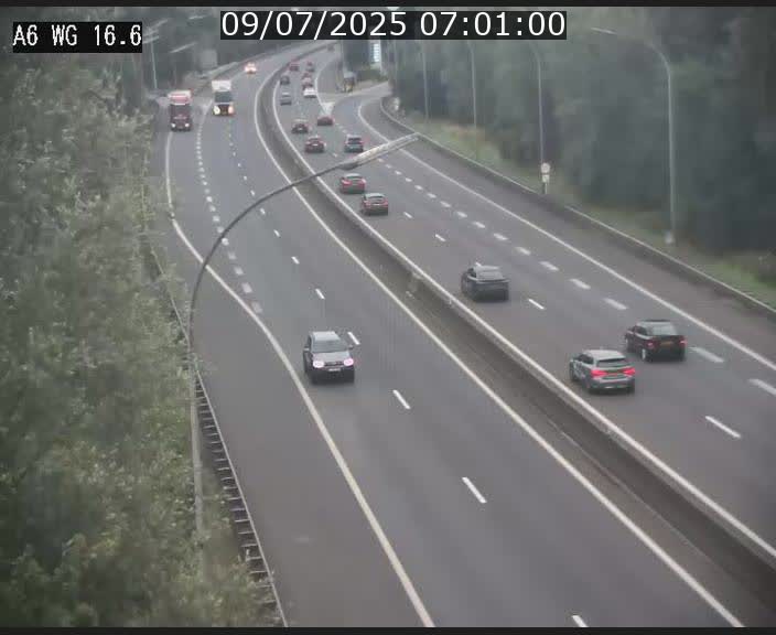 Traffic live webcam Luxembourg Aire de Capellen - A6 - BK 16.6 - direction Luxembourg/France/Allemagne