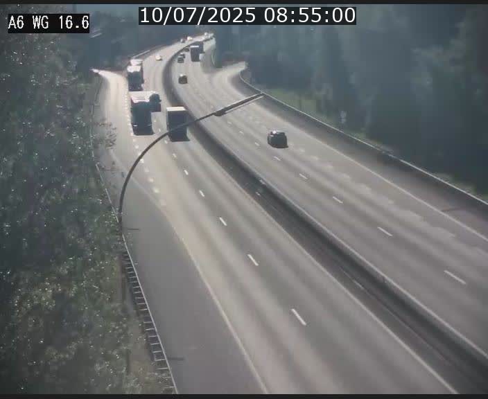 Traffic live webcam Luxembourg Aire de Capellen - A6 - BK 16.6 - direction Luxembourg/France/Allemagne
