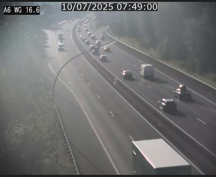 Traffic live webcam Luxembourg Aire de Capellen - A6 - BK 16.6 - direction Luxembourg/France/Allemagne