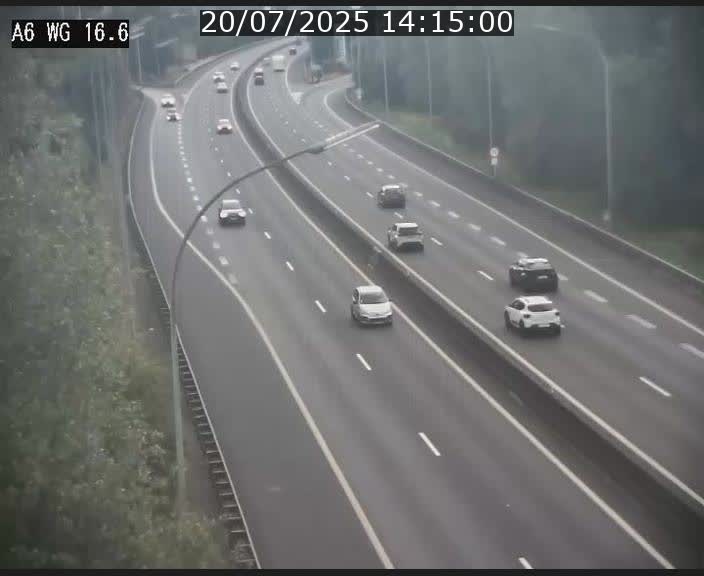 Traffic live webcam Luxembourg Aire de Capellen - A6 - BK 16.6 - direction Luxembourg/France/Allemagne