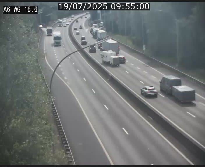 Traffic live webcam Luxembourg Aire de Capellen - A6 - BK 16.6 - direction Luxembourg/France/Allemagne