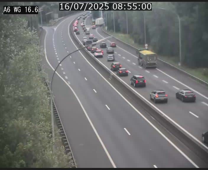Traffic live webcam Luxembourg Aire de Capellen - A6 - BK 16.6 - direction Luxembourg/France/Allemagne