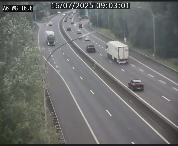 Traffic live webcam Luxembourg Aire de Capellen - A6 - BK 16.6 - direction Luxembourg/France/Allemagne